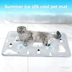 Erfrischender Sommer-Hundeteppich mit Eisbär